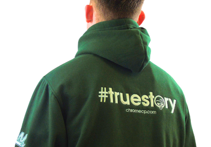 CHROME: Forest Green Hoodie