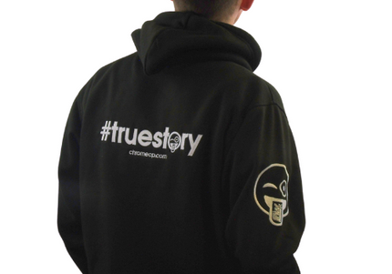 CHROME: OG Black Hoodie