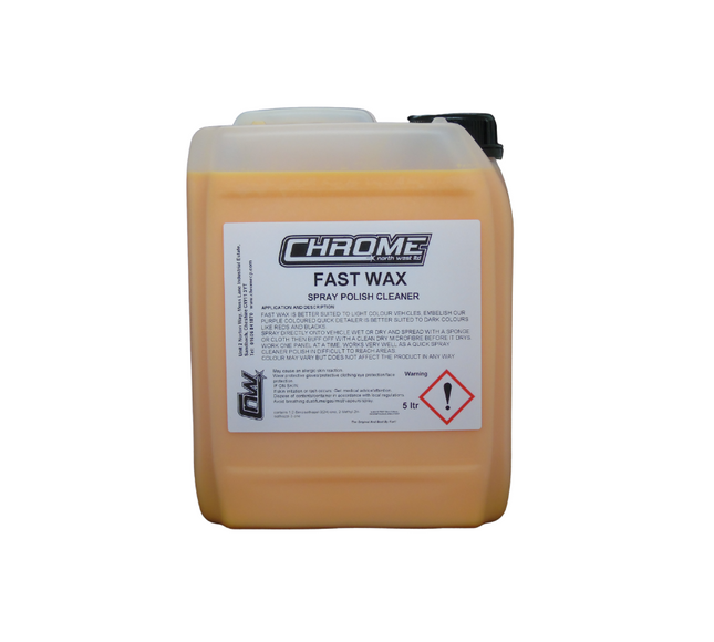 CHROME: Fast Wax 5L (4 Box)