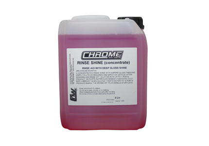 CHROME: Rinse Shine 5L (4 Box)