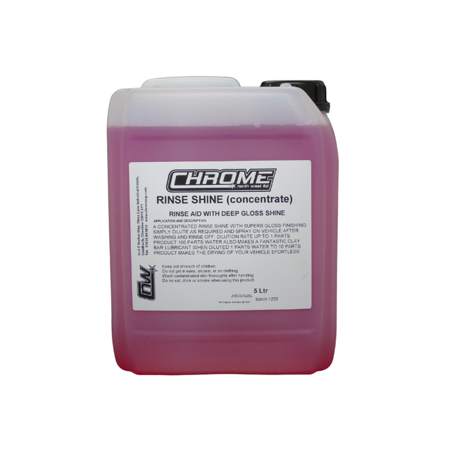 CHROME: Rinse Shine 5L (4 Box)
