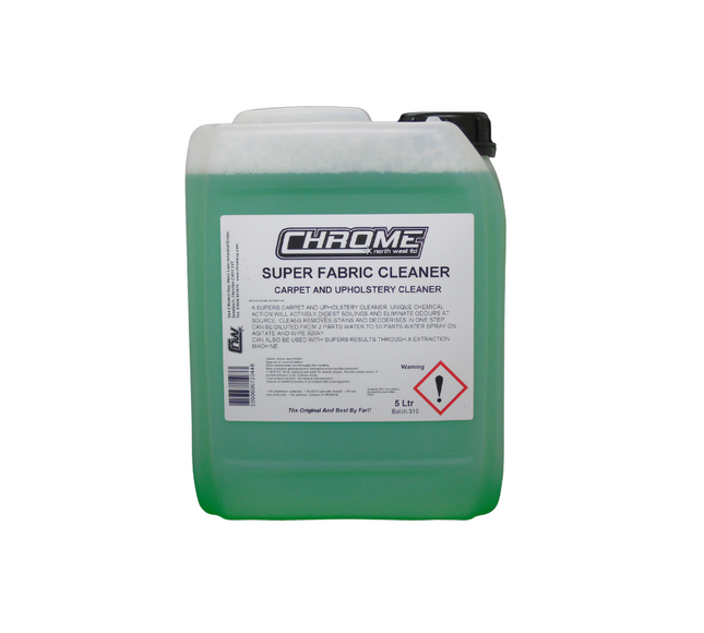 CHROME: Super Fabric Cleaner 5L (4 Box)