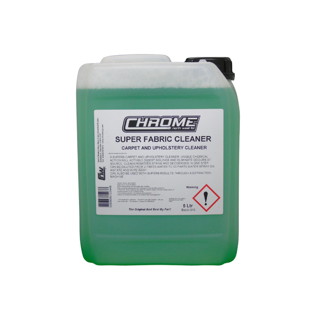 CHROME: Super Fabric Cleaner 5L (4 Box)