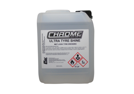 CHROME: Ultra Tyre Shine 5L (4 Box)
